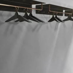 Garderoben^FROST Unu Wandgarderobe mit 6 Haken & Stange