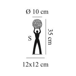 Catellani & Smith Uomo Della Luce S Tischleuchte| Tischleuchten