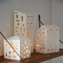 Kähler Urbania Lichthaus/Teelichthalter klein| Windlichter