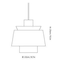 Pendelleuchten^&Tradition Utzon JU1 Pendelleuchte