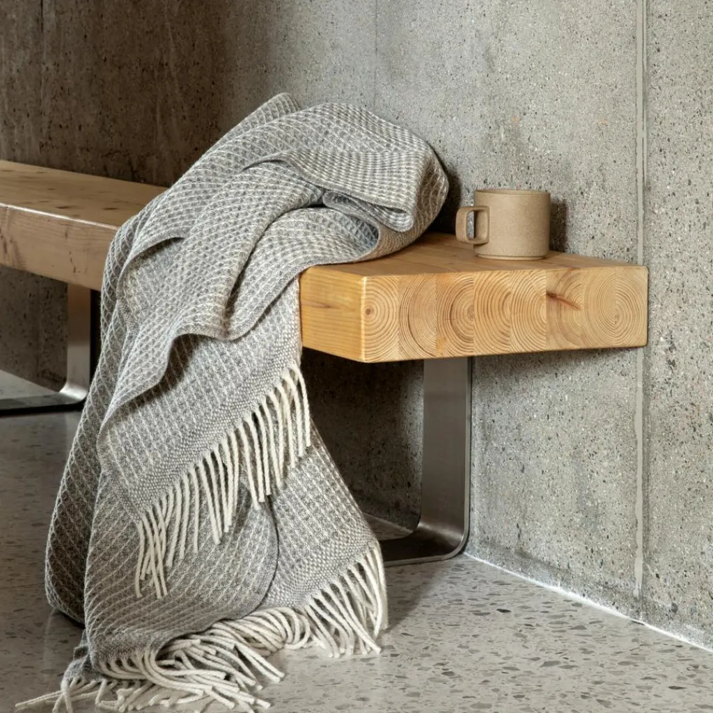 Tagesdecken & Plaids^Røros Tweed Vega Tagesdecke/Überwurf 150x210cm