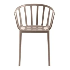 Gartenstühle^Kartell Venice Gartenarmlehnstuhl glänzend