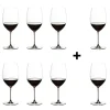 Riedel Veritas Cabernet/Merlot Weinglas 6+2 gratis| Gläser|Weinzubehör