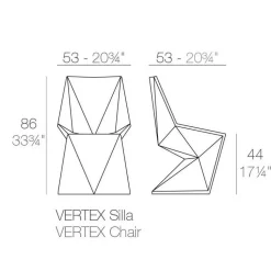 Vondom Vertex Gartenstuhl| Gartenstühle