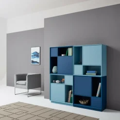 Regale|Regalsysteme^Müller Small Living Vertiko Lack Sockel