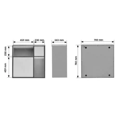 Müller Small Living Vertiko Ply One Regal| Sideboards|Sideboards