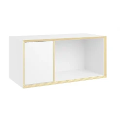 Regale|Regalsysteme^Müller Small Living Vertiko Sixteen Regalelement mit Tür links