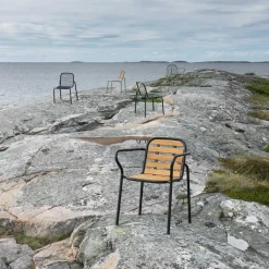 Normann Copenhagen Vig Gartenarmlehnstuhl Holz| Stühle
