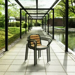 Normann Copenhagen Vig Gartenarmlehnstuhl Holz| Stühle