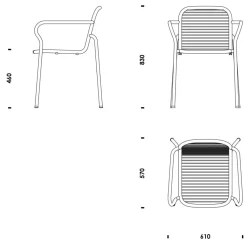 Normann Copenhagen Vig Gartenarmlehnstuhl Holz| Stühle