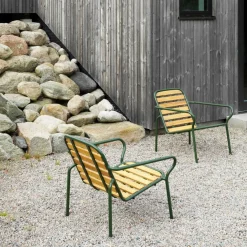 Outdoor-Sofas & Sessel^Normann Copenhagen Vig Gartenloungestuhl Holz