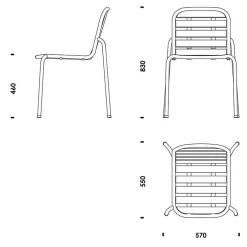 Normann Copenhagen Vig Gartenstuhl Holz| Gartenstühle