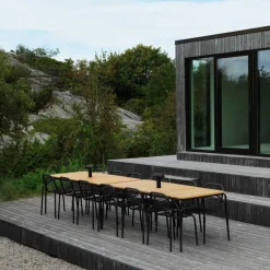 Normann Copenhagen Vig Gartentisch Holz 90x200cm| Gartentische