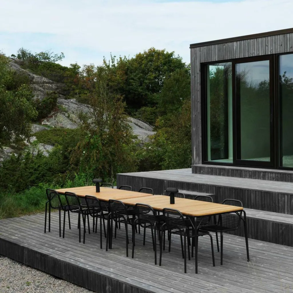 Normann Copenhagen Vig Gartentisch Holz 90x200cm| Gartentische