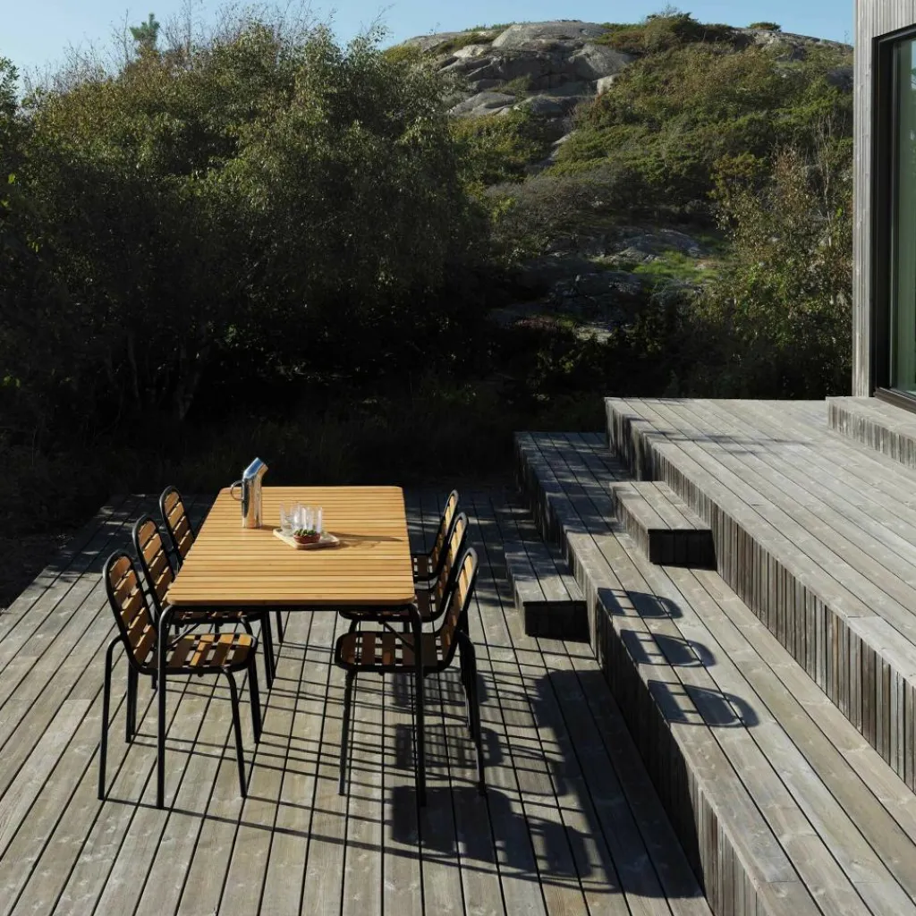 Normann Copenhagen Vig Gartentisch Holz 90x200cm| Gartentische