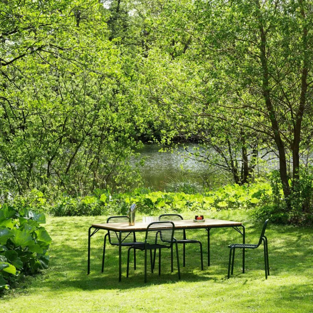 Normann Copenhagen Vig Gartentisch Holz 90x200cm| Gartentische