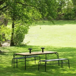 Normann Copenhagen Vig Gartentisch Holz 90x200cm| Gartentische