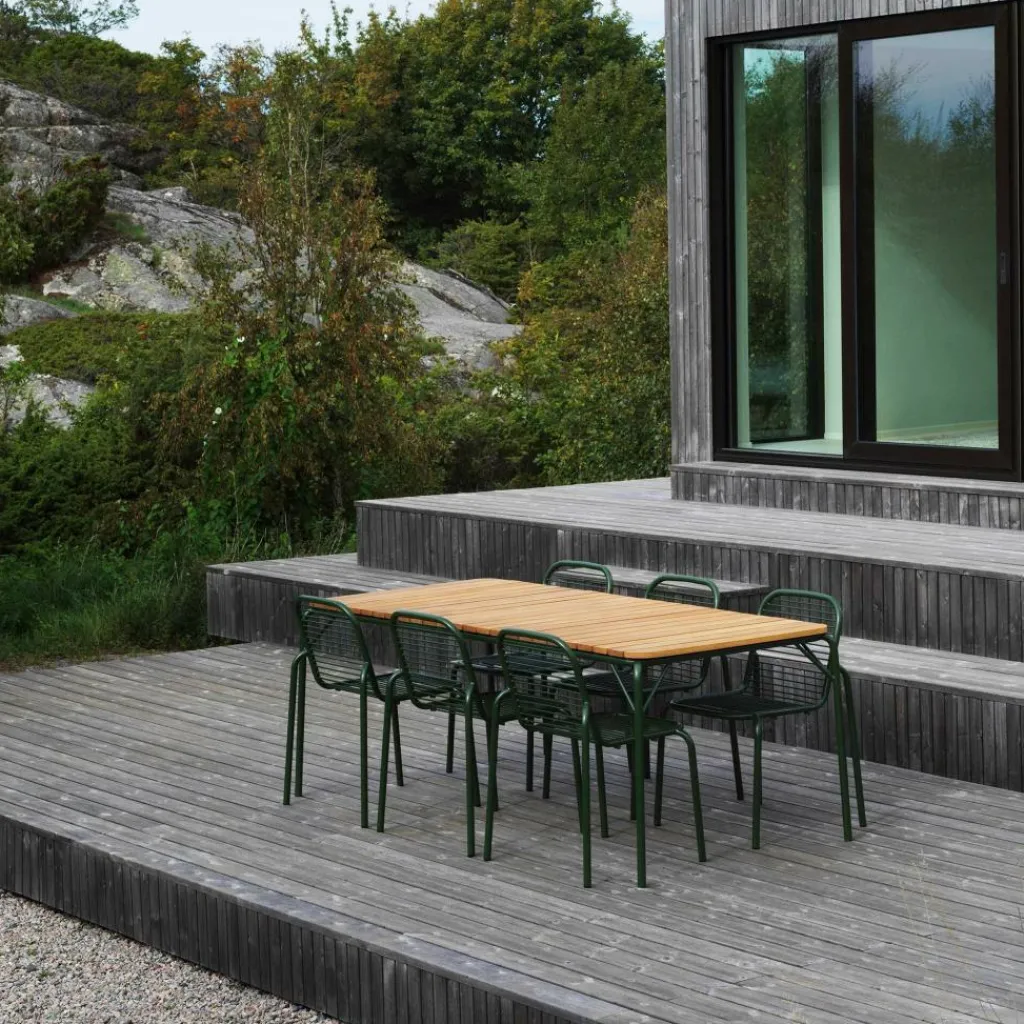 Normann Copenhagen Vig Gartentisch Holz 90x200cm| Gartentische