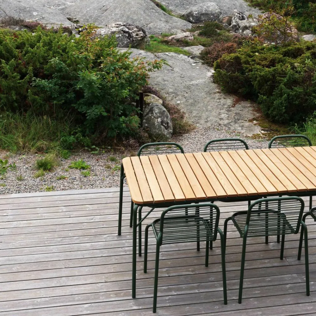Normann Copenhagen Vig Gartentisch Holz 90x200cm| Gartentische
