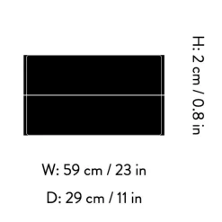 Outdoor-Textilien^&Tradition Ville AV46 Outdoor Sitzkissen