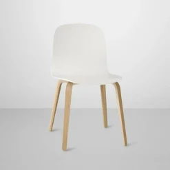 Muuto Visu Stuhl mit Holzgestell| Stühle