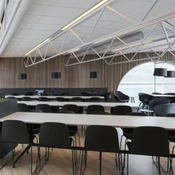 Muuto Visu Stuhl mit Kufengestell| Stühle