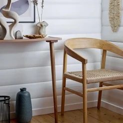 Bloomingville Vitus Armlehnstuhl Recyclingpapier| Stühle