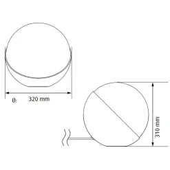 Tischleuchten|Nachttischleuchten^Louis Poulsen VL Studio 320 Tisch-/Bodenleuchte