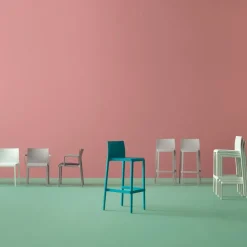 Outdoor-Barhocker^Pedrali Volt 678 Outdoor Barhocker