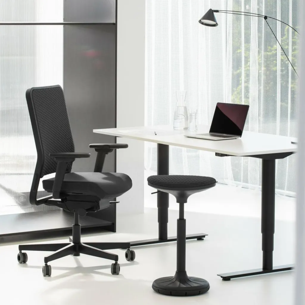 Wagner W3 3D Hocker Fußsohle schwarz| Barhocker