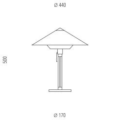 Tischleuchten|Nachttischleuchten^Tecnolumen Wagenfeld WG 28 Tischleuchte
