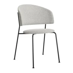 OUT Objekte unserer Tage Wagner Dining Chair gepolstert Gestell schwarz| Stühle
