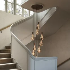 Pendelleuchten^Tala Walnut Nine Pendant with Voronoi II Pendelleuchte