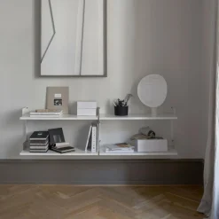 Regale|Regalsysteme^New Works Wandregal 450 163,5x46x30,5cm