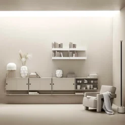 String Wandschrank mit Regal 240x75x30cm| Regale