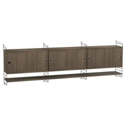 String Wandschrank mit Regal 240x75x30cm| Regale
