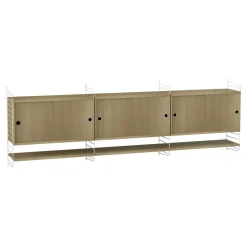 String Wandschrank mit Regal 240x75x30cm| Regale