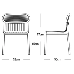Stühle^Petite Friture Week-End Gartenstuhl