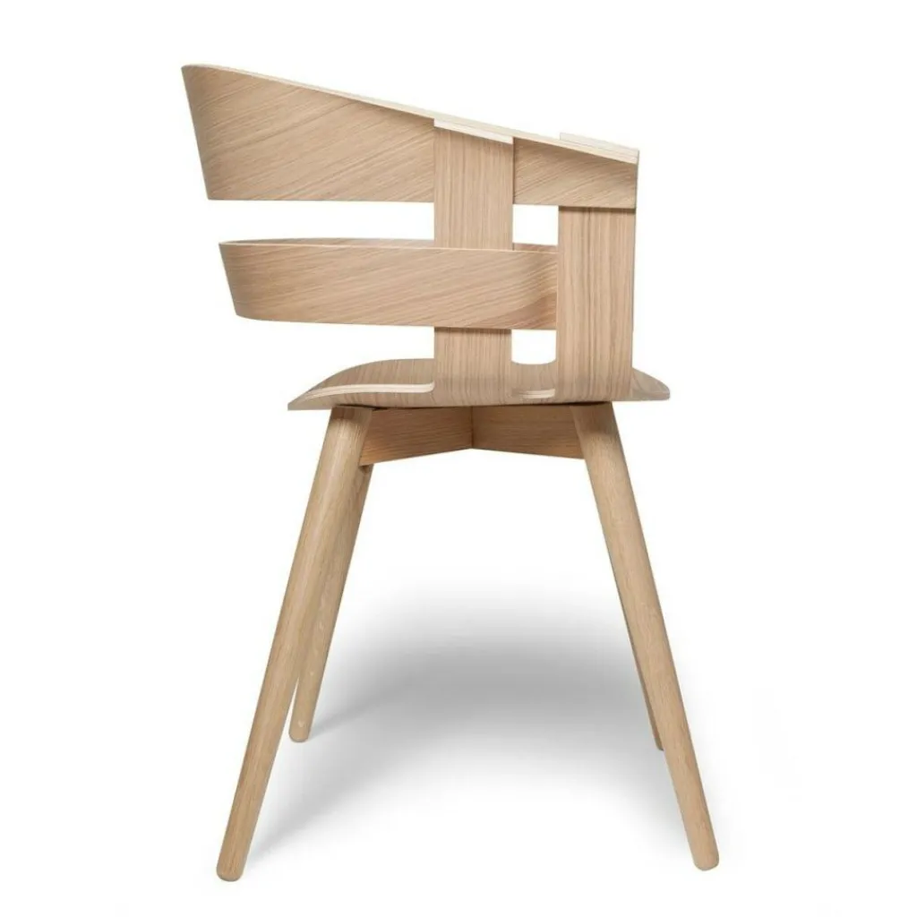 Stühle^Design House Stockholm Wick Armlehnstuhl Gestell Holz