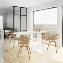 Stühle^Design House Stockholm Wick Armlehnstuhl Gestell Holz