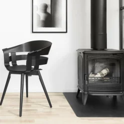 Stühle^Design House Stockholm Wick Armlehnstuhl Gestell Holz