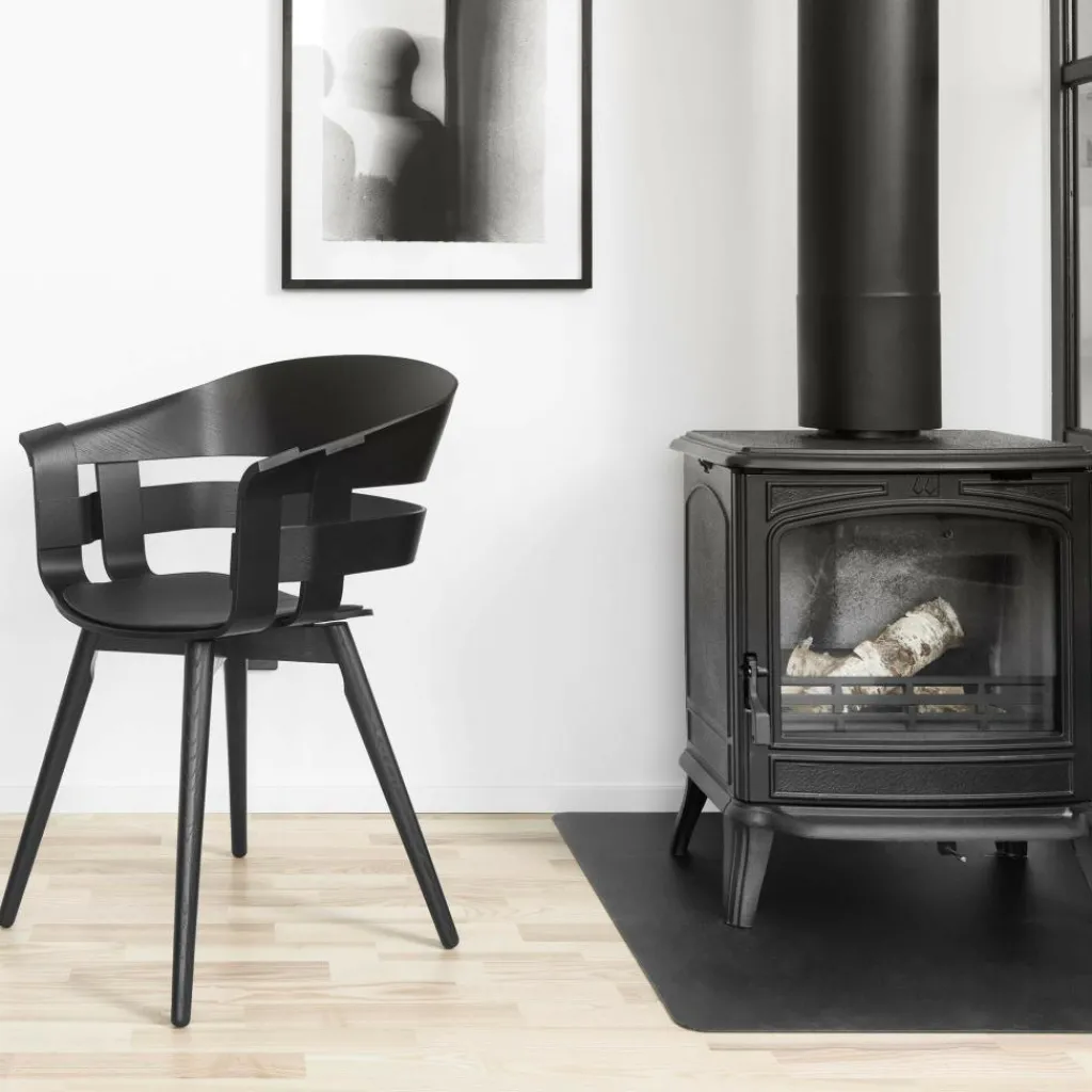 Stühle^Design House Stockholm Wick Armlehnstuhl Gestell Holz