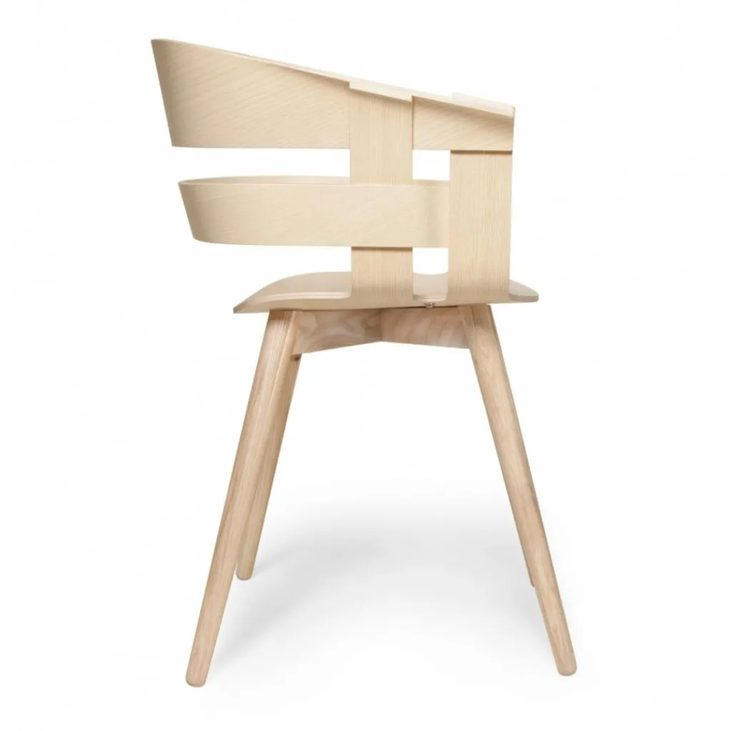 Stühle^Design House Stockholm Wick Armlehnstuhl Gestell Holz