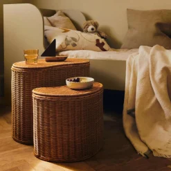 Ferm Living Willora Aufbewahrungskorb 2er Set| Körbe & Taschen