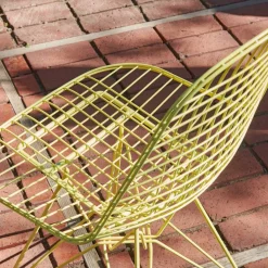 Stühle^Vitra Wire Chair DKR Stuhl