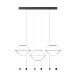 Pendelleuchten^Vibia Wireflow Lineal 0325 LED Pendelleuchte