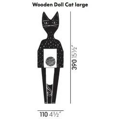 Vitra Wooden Doll Cat Holzpuppe| Figuren