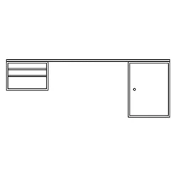 Montana Workshop Wandschreibtisch| Tische|Schreibtische