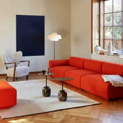 &Tradition Wulff ATD2 Lounge Chair Gestell Walnuss| Sessel