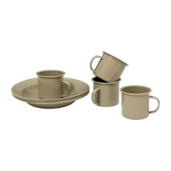 Geschirr^Ferm Living Yard Picknick Geschirr Set 8-teilig